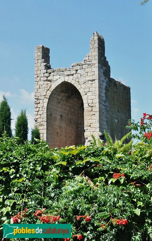 Peratallada - Muralla (Foto: Alberto González Rovira, 2018) Peratallada - Muralla
