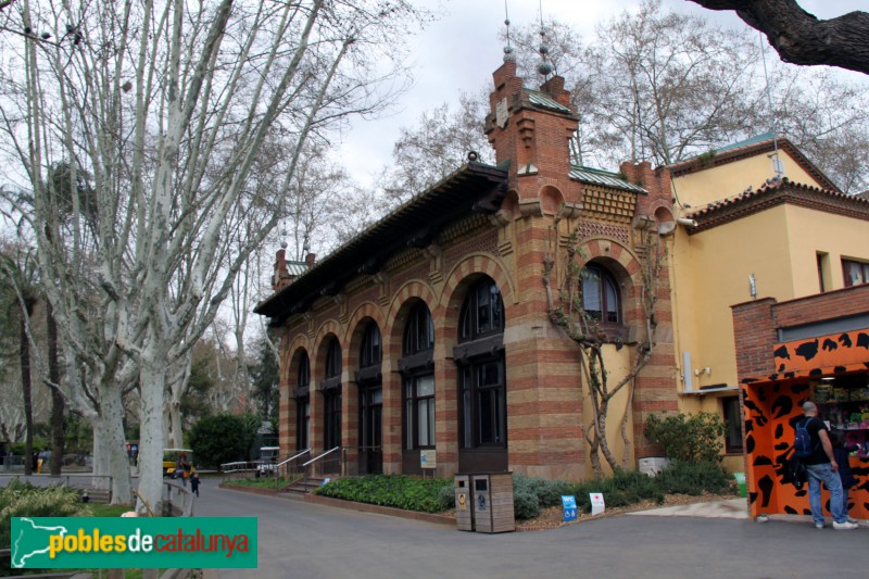 Barcelona - Parc de la Ciutadella - Casa dels Lleons