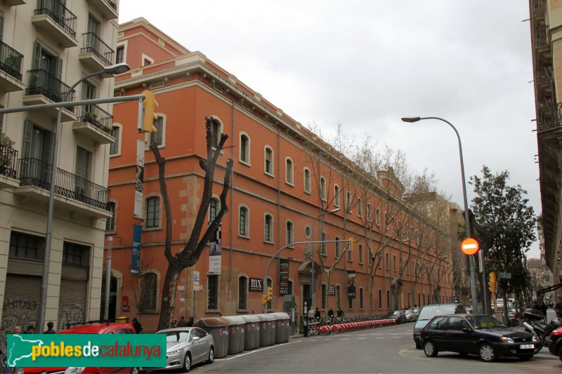 Barcelona - Caserna de Sant Agustí (Foto: Albert Esteves, 2018) Barcelona - Caserna de Sant Agustí