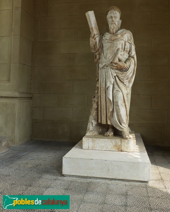 Cementiri de Sant Andreu - Escultura de Sant Andreu