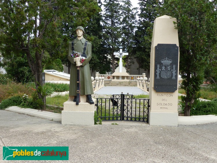 Cementiri de Sant Andreu - Panteó del soldat