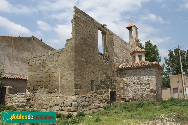 Barbens - El Bullidor, església i castell