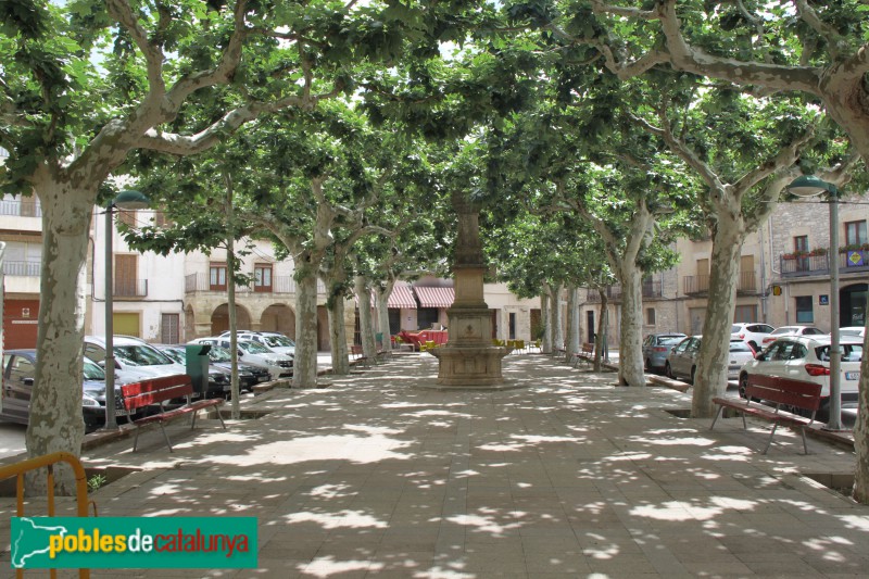 Verdú - Font de la plaça Major