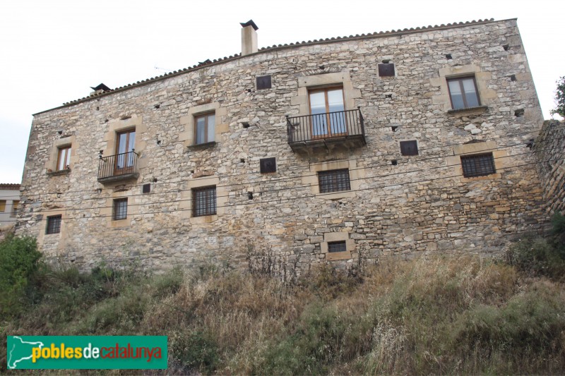 Verdú - Cal Talaveró, tram de la muralla