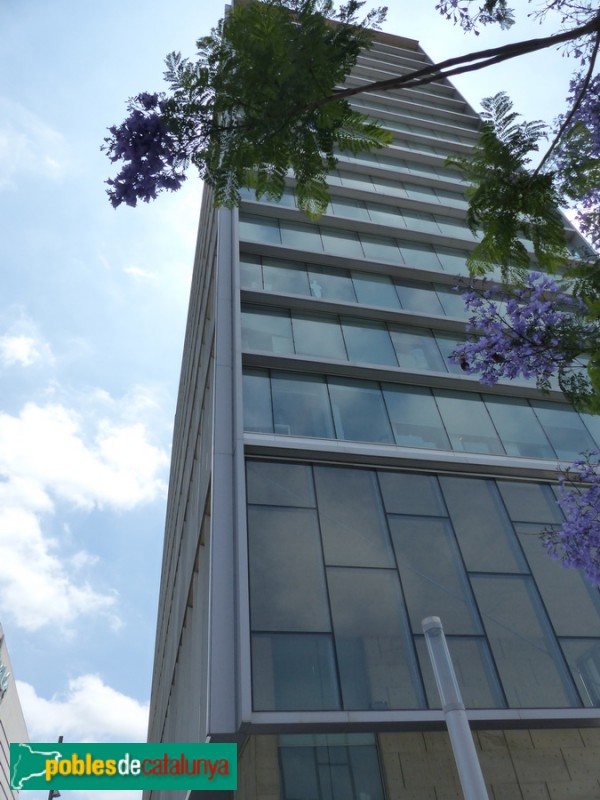 Vista des del carrer Rosselló-Pòrcel