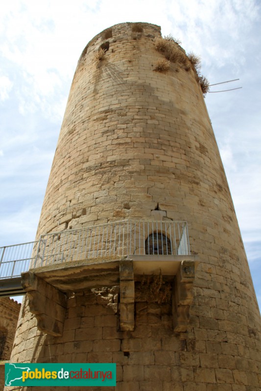 Verdú - Torre mestra del castell