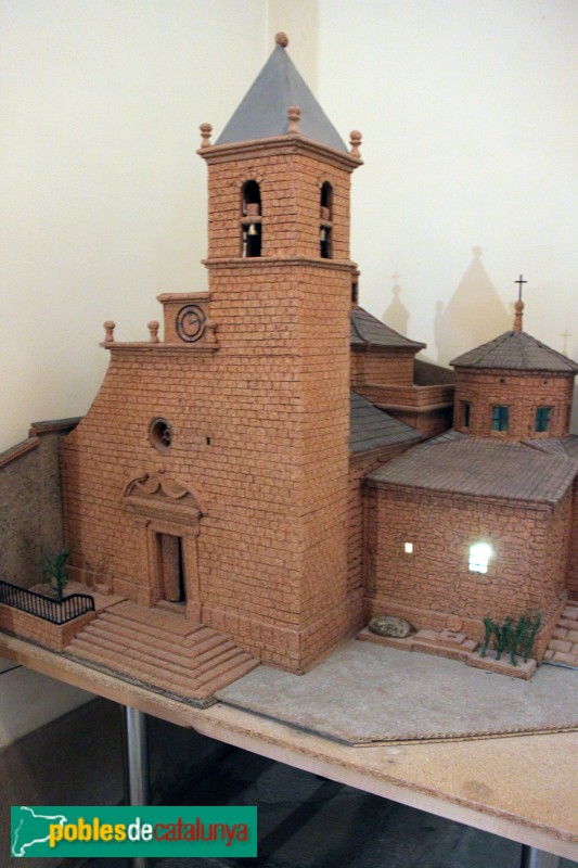 Tàrrega - Sant Pere del Talladell, maqueta