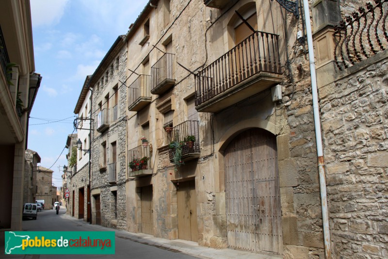 Tàrrega - El Talladell, carrer Major (Foto: Albert Esteves, 2018) Tàrrega - El Talladell, carrer Major