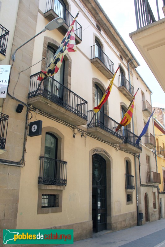 Tàrrega - Casa Terés (façana carrer Agoders)