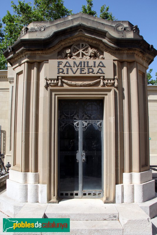 Cementiri de Sant Andreu - Panteó Rivera