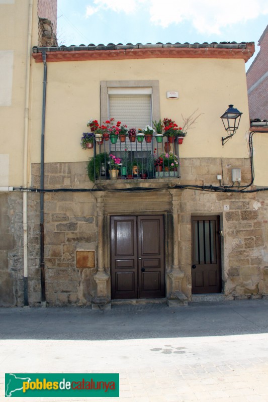 Tàrrega - Casa del carrer Lluís Folquet, 3