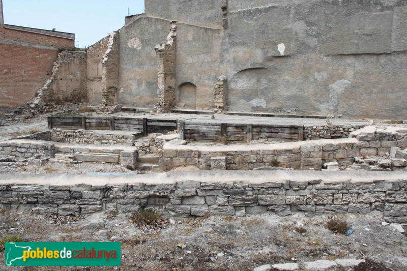 Tàrrega - Adoberia del molí del Codina