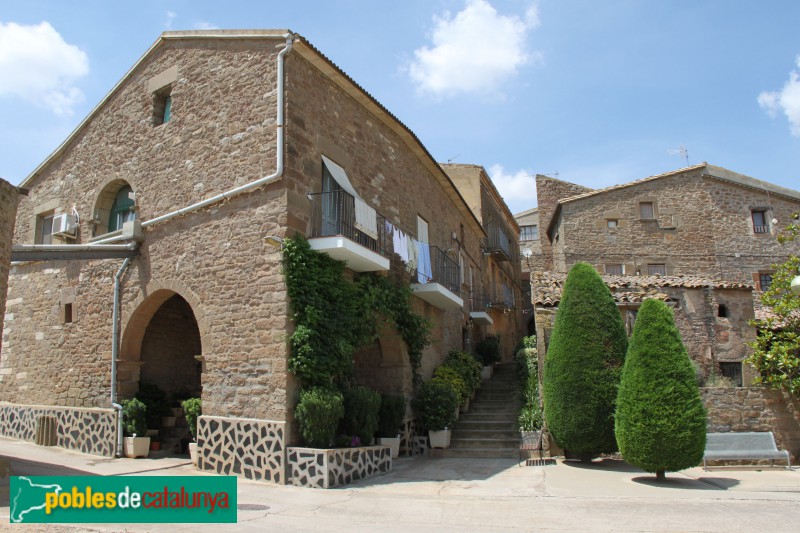 Tàrrega - Casa al carrer de les Flors (Riudovelles)