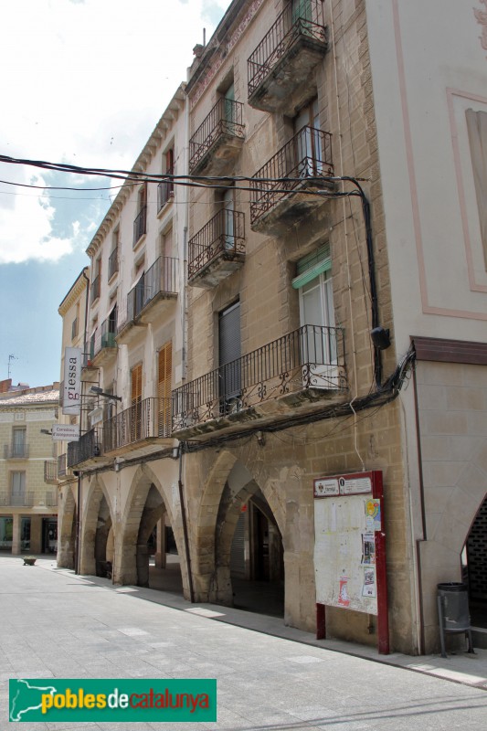 Tàrrega - Porxos del carrer del Carme