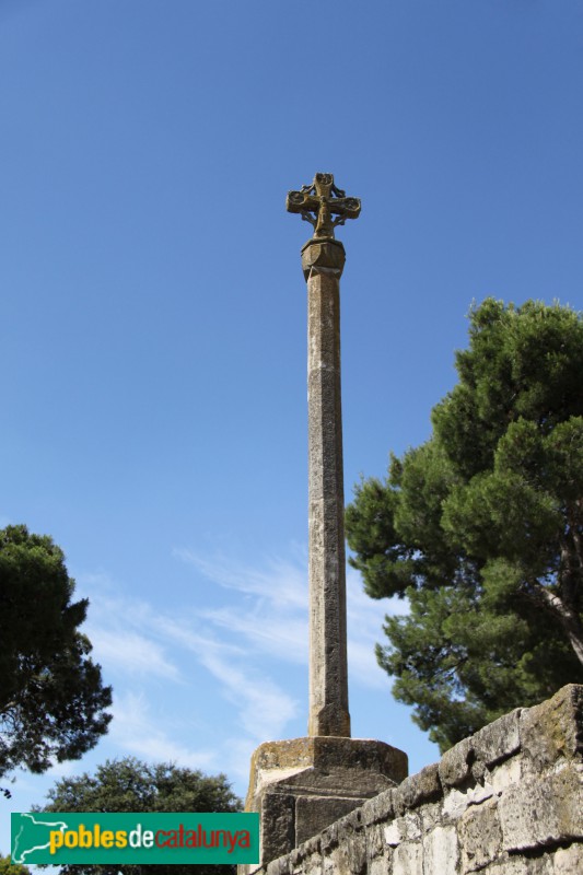 Tàrrega - Parc de Sant Eloi, creu de Sant Eloi