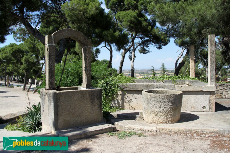 Tàrrega - Parc de Sant Eloi, pou de Conill i safareig