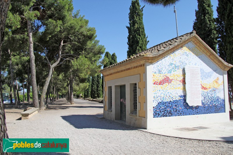 Tàrrega - Parc de Sant Eloi, caseta de l'aigua