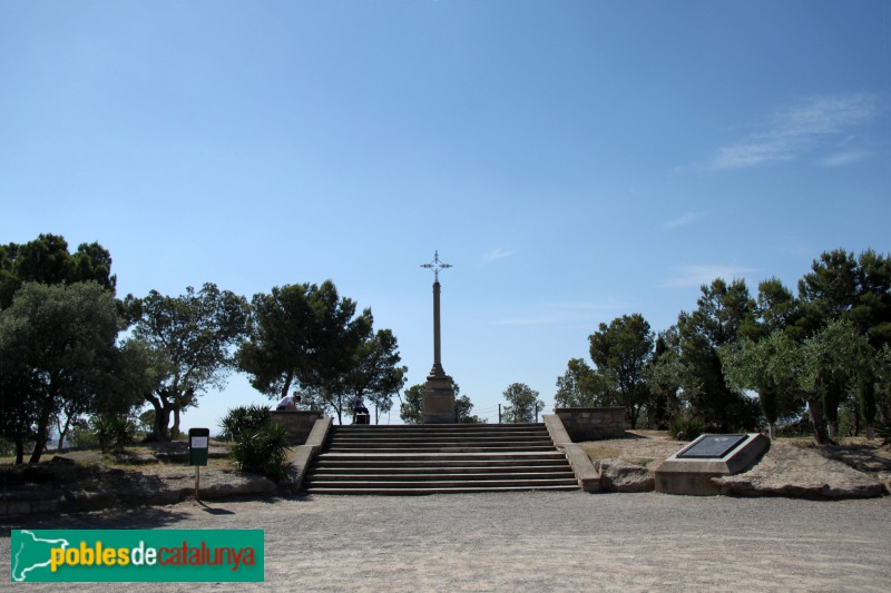 Tàrrega - Parc de Sant Eloi, creu dels escolapis