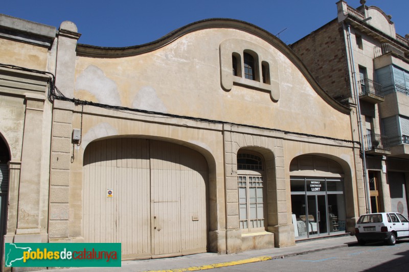 Tàrrega - Magatzem al carrer Alonso Martínez, 18