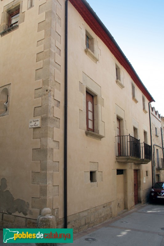 Ciutadilla - Casa Valls, façana carrer Sant Miquel