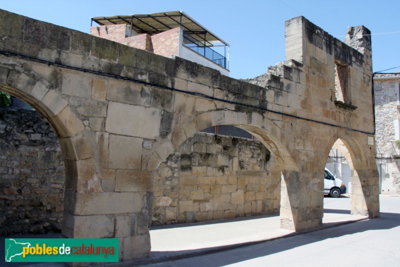 Anglesola - Porxos del carrer Major