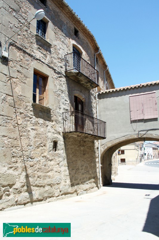 Tornabous - Carrer Major de La Guàrdia d'Urgell