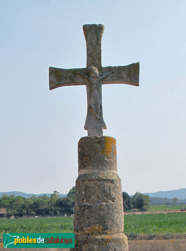 Palau-sator - Creu del cementiri (Foto: Albert Esteves, 2018) Palau-sator - Creu del cementiri