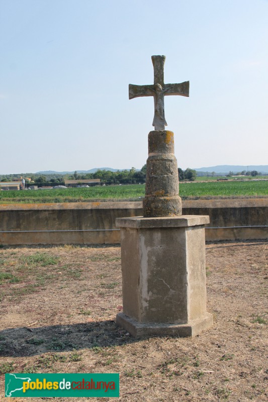 Palau-sator - Creu del cementiri (Foto: Albert Esteves, 2018) Palau-sator - Creu del cementiri