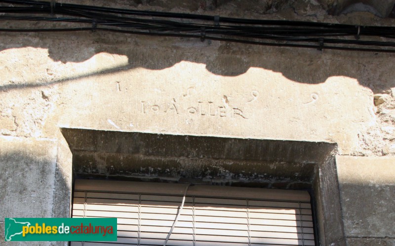 Palau-sator - Llinda, 1599 (Foto: Albert Esteves, 2018) Palau-sator - Llinda, 1599