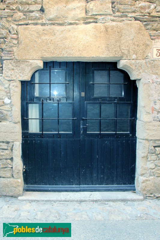 Palau-sator - Llinda, 1719 (Foto: Albert Esteves, 2018) Palau-sator - Llinda, 1719