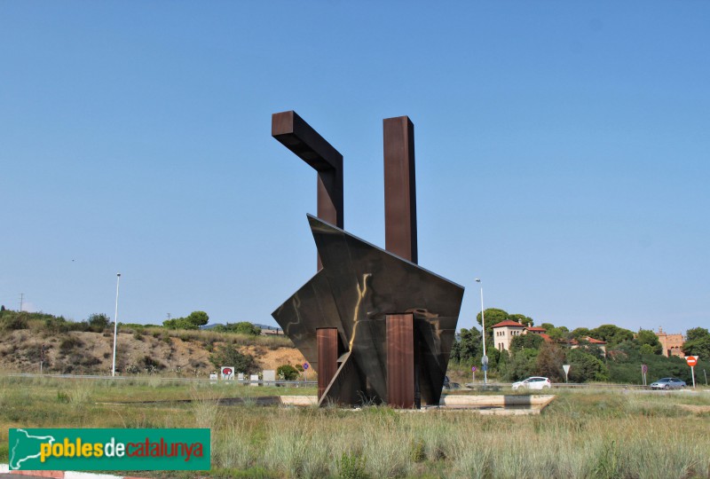 Montgat - Escultura <i>Más allá del dos mil...</i>