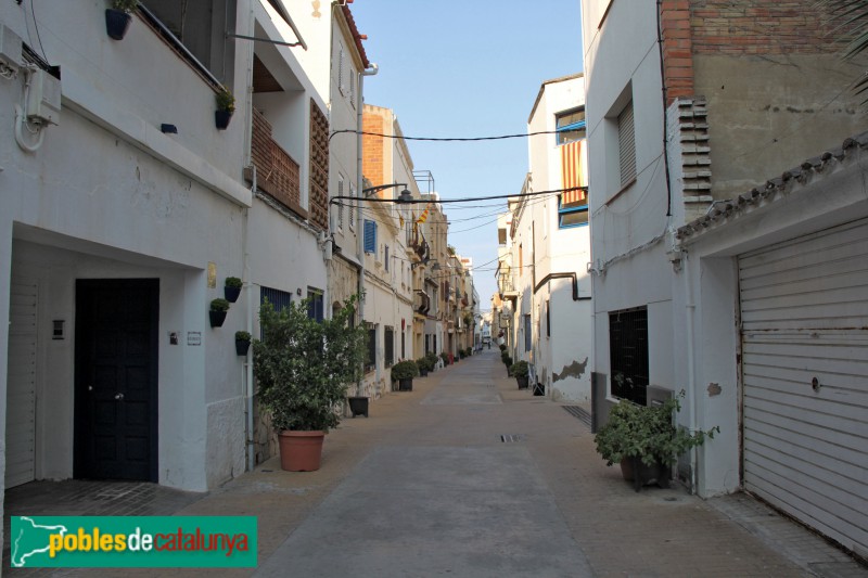 Montgat - Barri Antic, carrer de l'Església