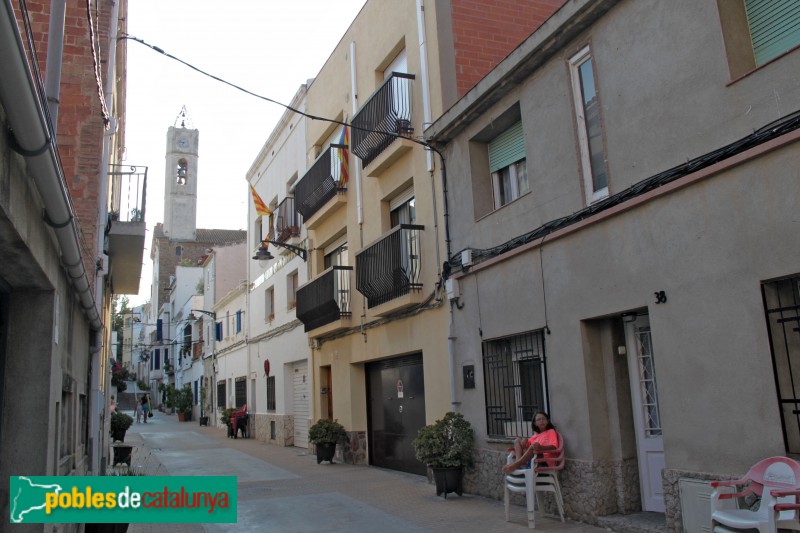 Montgat - Barri Antic, carrer de l'Església