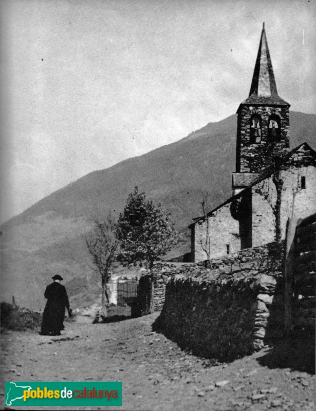Mont - Església de Sant Pau, foto antiga (Foto: Ton Sirera (Catalunya Visió)) Mont - Església de Sant Pau, foto antiga