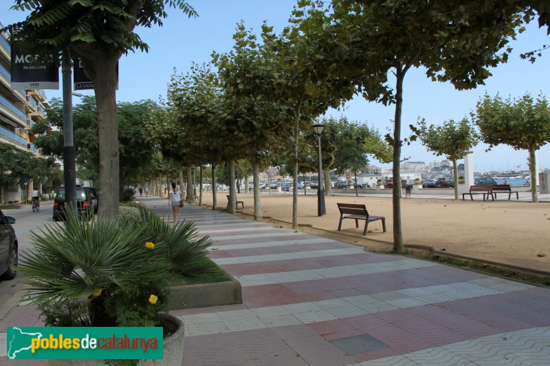 Palamós - Passeig del Mar (Foto: Albert Esteves, 2018) Palamós - Passeig del Mar
