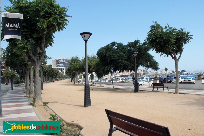 Palamós - Passeig del Mar (Foto: Albert Esteves, 2018) Palamós - Passeig del Mar