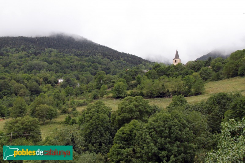 Casau - Panoràmica amb boira