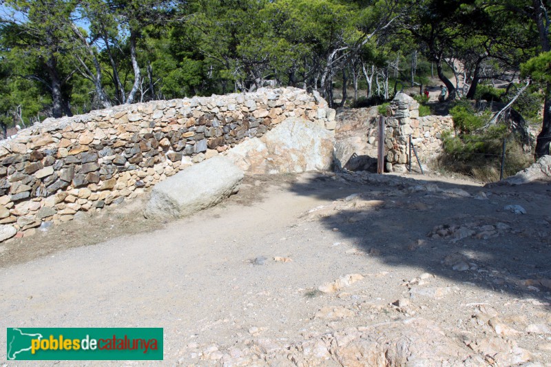 Palamós - Poblat ibèric de Castell (Foto: Albert Esteves, 2018) Palamós - Poblat ibèric de Castell