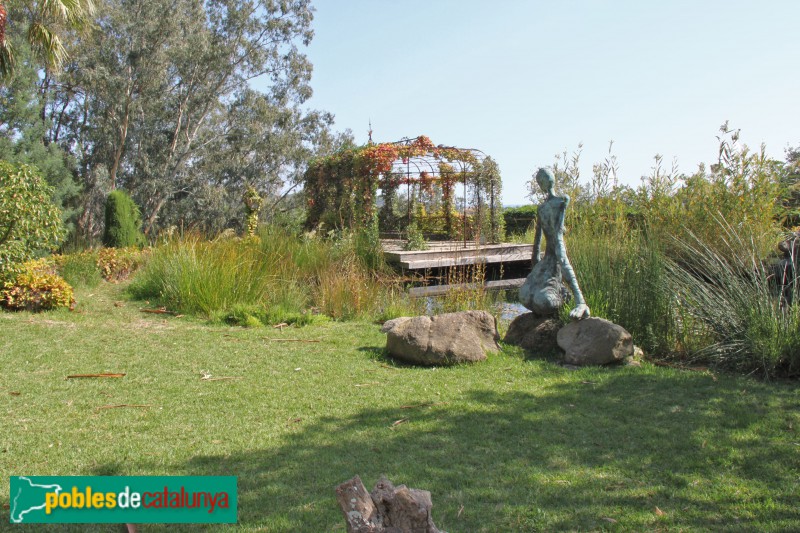 Palamós - Mas Brugarol (Mas del Vent), jardí (Foto: Albert Esteves, 2018) Palamós - Mas Brugarol (Mas del Vent), jardí