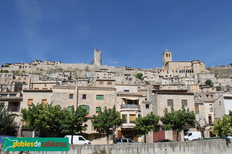 Guimerà - Panoràmica des del riu