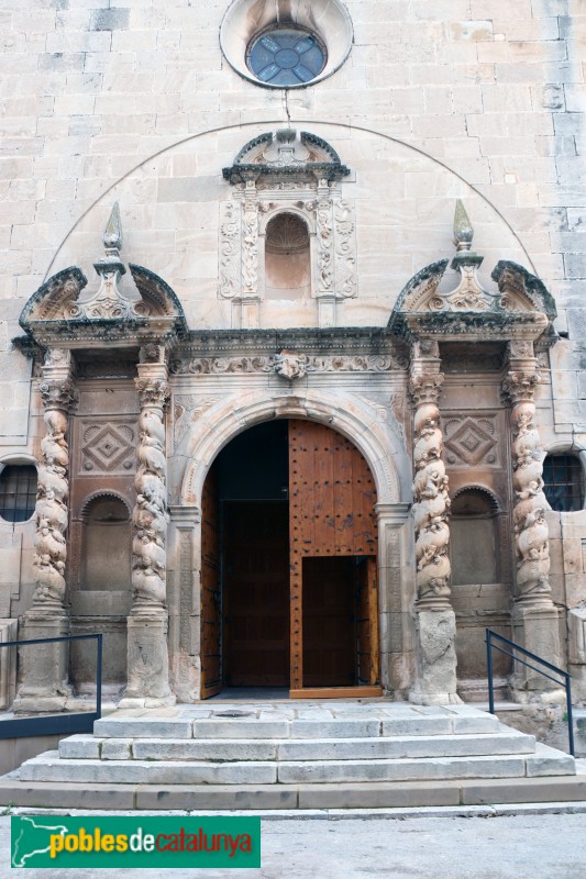 Sant Martí de Riucorb - Església de Sant Martí de Maldà, portada