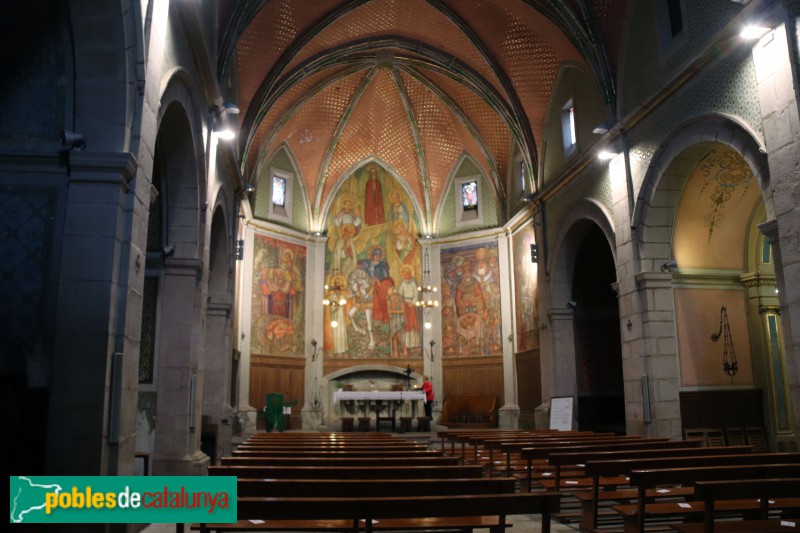 Sant Martí de Riucorb - Església de Sant Martí de Maldà, pintures murals