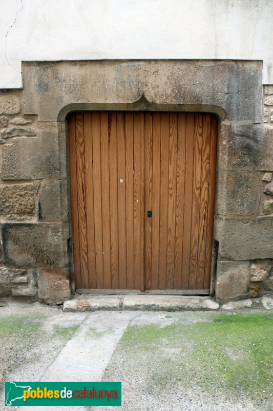 Sant Martí de Maldà - Llinda, 1574