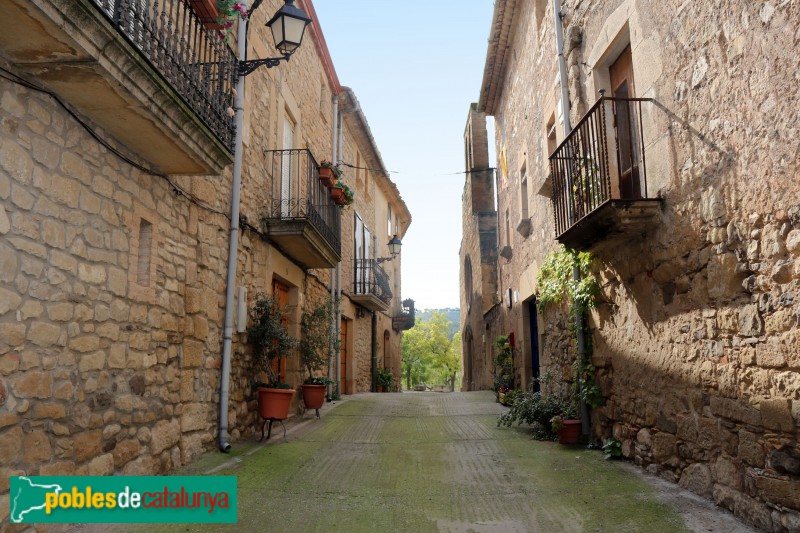 Sant Martí de Riucorb - El Vilet, carrer Major (Foto: Albert Esteves, 2018) Sant Martí de Riucorb - El Vilet, carrer Major