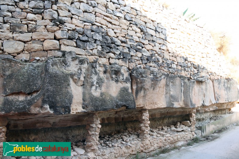 Sant Martí de Riucorb - Muralla de Rocafort de Vallbona