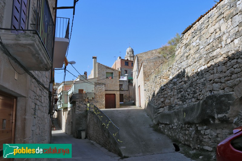 Sant Martí de Riucorb - Muralla de Rocafort de Vallbona