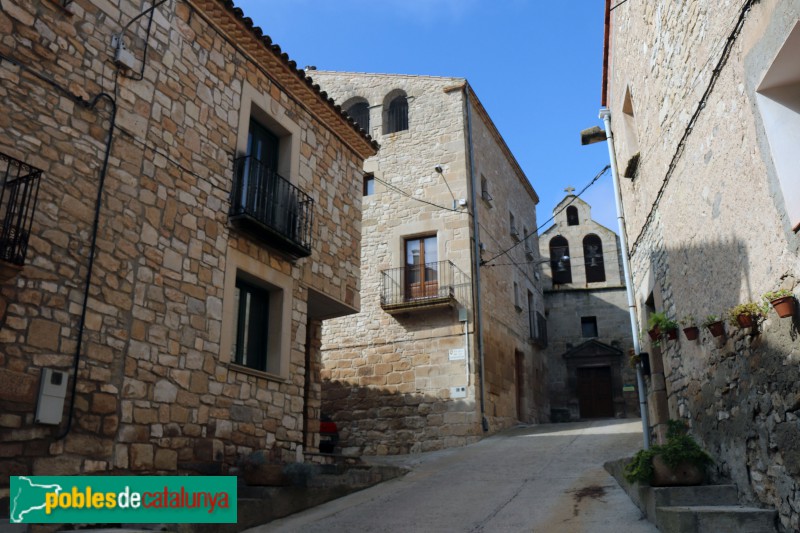 Sant Martí de Riucorb - Llorenç de Rocafort, carrer Església