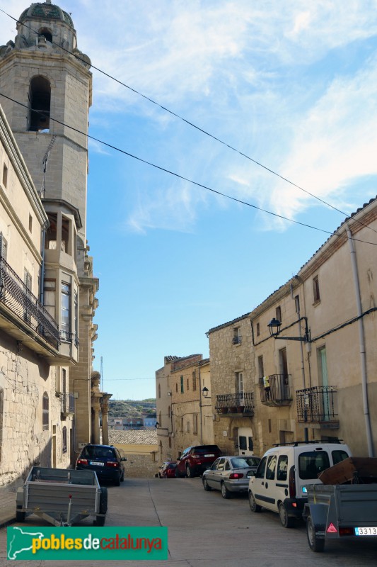 Maldà - Carrer de l'Església