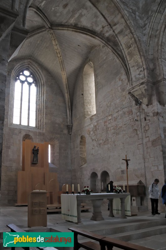 Vallbona de les Monges - Monestir de Santa Maria. Església (Foto: Albert Esteves, 2018) Vallbona de les Monges - Monestir de Santa Maria. Església