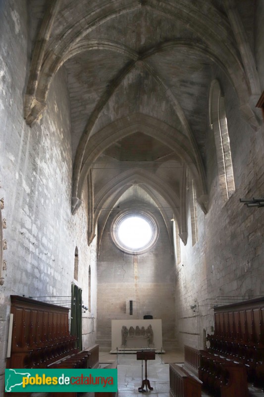 Vallbona de les Monges - Monestir de Santa Maria. Església (Foto: Albert Esteves, 2018) Vallbona de les Monges - Monestir de Santa Maria. Església